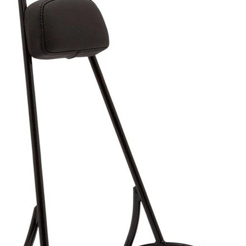Burly Tall Sissy Bar with Pad Black 20" #B13-1501B Harley Davidson Sportster