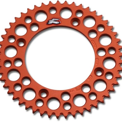 Renthal Aluminum Rear Sprocket 49T Orange Husqvarna TC 85 19/16/TC 85 17/14