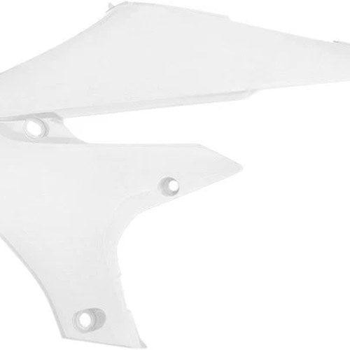 Acerbis Radiator Shrouds White for Yamaha YZ450F 2018-2025