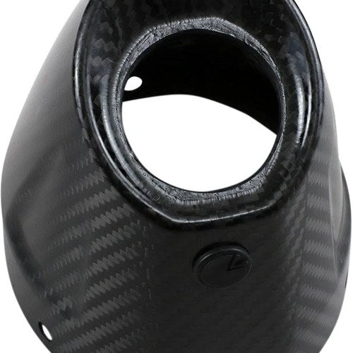 Leo Vince X3 Muffler End Cap Carbon Fiber