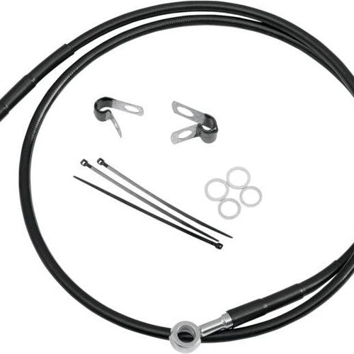 DS Vinyl Brake Line Kit Front Harley Davidson Softail/Dyna #143672