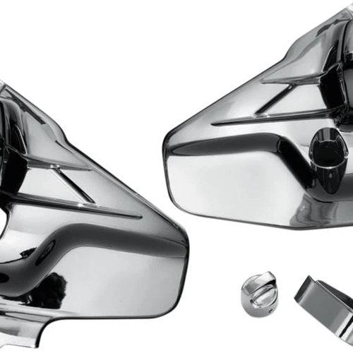 Kuryakyn Louvered Chr Transmission Cover fits Honda GL1800B GoldWing F6B 01-16