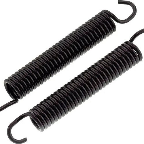 Bolt Exhaust Spring 4-Pack 12mm x 85mm (For Honda) Black Zinc Steel