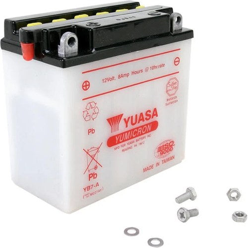 Yuasa Battery YuMicron Battery YB7-A fits Suzuki/Harley Davidson