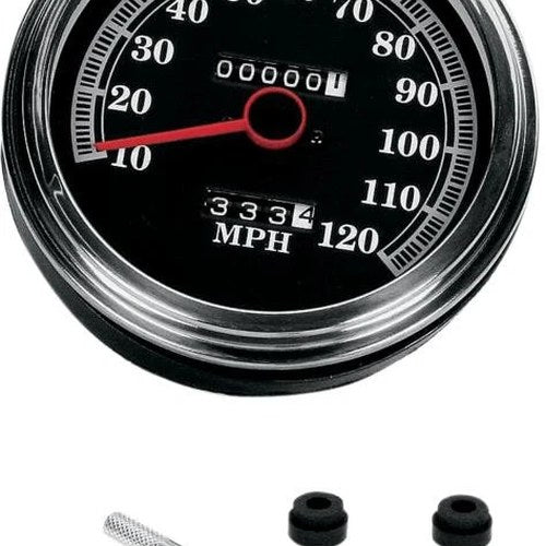 DS FL-Style Speedometer 2:1 89-95 Face Harley Davidson #139202