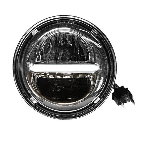 Pathfinder 7" LED Classic Headlight with Center Drl Chrome