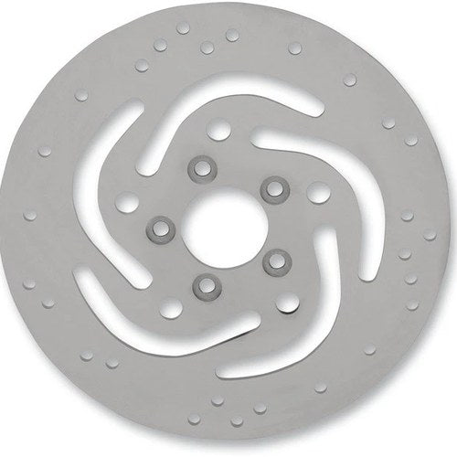 Drag Specialties Stainless Steel Drilled Brake Rotor Rear 11.5" #174476