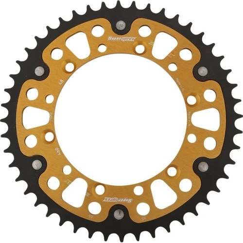 Supersprox Stealth Rear Sprocket 520 48T Gold RST-460-48-GLD for Kawasaki/Suzuki