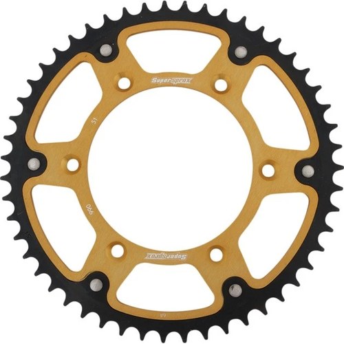 Supersprox Stealth Rear Sprocket 520 51T Gold #RST-990-51-GLD