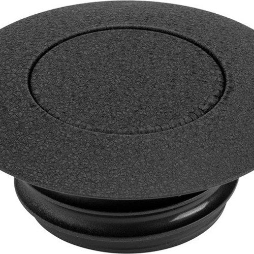 HardDrive Pop-Up Screw-In Vented Gas Cap 2.75" D Wrinkle Black #012310