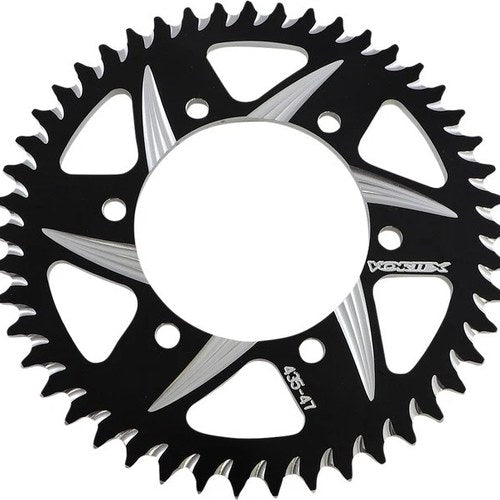 Vortex CAT5 Aluminum Rear Sprocket 47T 520 Black #435ZK-47