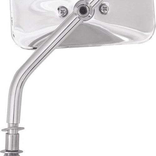 HardDrive Rectangular Mirror Chrome #12393 Harley Davidson