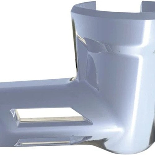 Ciro Fuel Line Fitting Cover Chrome #73025 Harley Davidson