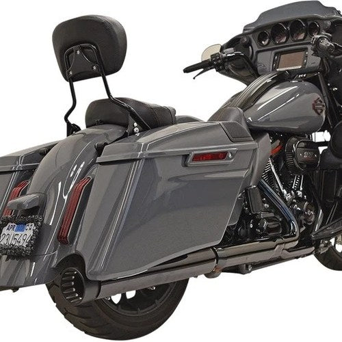 Bassani Cvo 4" Dnt Slip-On Exhaust Black