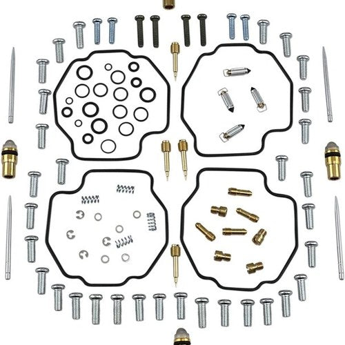 Parts Unlimited Carburetor Rebuild Kit for Yamaha VMX1200 1985-1986/1988-1992