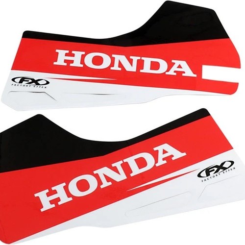 Factory Effex Lower Fork Guard Graphics Red for Honda Crf 250/CRF 450 2019-2022