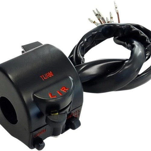 Emgo Handlebar Switch Assembly with Clutch Perch Left #35200-374-671