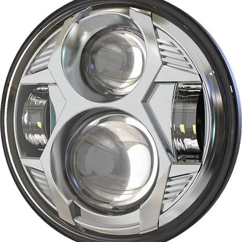 Pathfinder LED Universal Headlight 5.75" Chrome