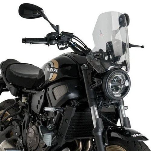 Puig Naked New Generation Sport Windscreen Clear for Yamaha XSR700 2021-2024