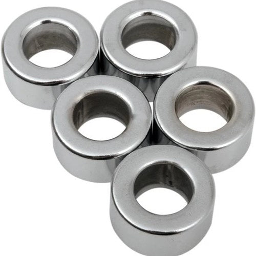 DS Chrome Steel Spacer 5-Pack 3/8" x 3/8" Thick