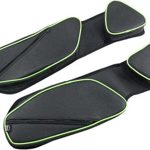 BS Sand Standard Door Bags Black/Green Arctic Cat Wildcat 1000 XX Ltd EPS