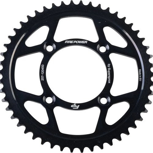 Fire Power 428 Steel Rear Sprocket 50T Black for Honda XR100/CRF 125/CRF 100