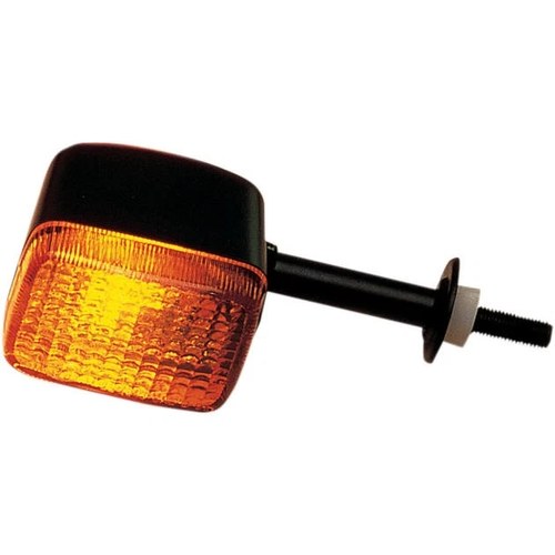 K&S DOT Turn Signal S/F Rear Black Amber for Kawasaki KZ1000D Z1-R 1978,1980