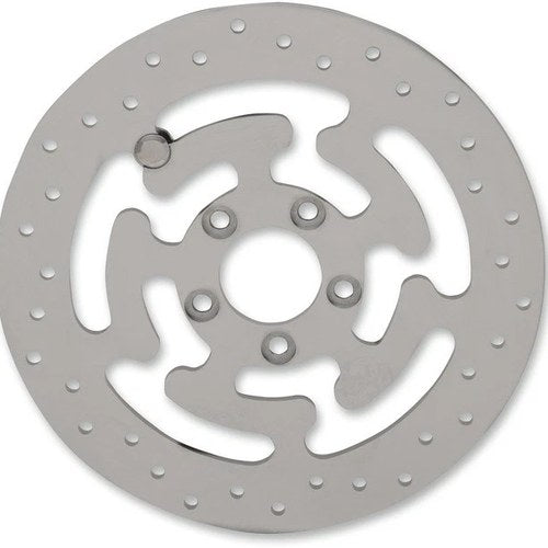 Drag Specialties Stainless Steel Drilled Brake Rotor Rear 11.8" Harley Davidson
