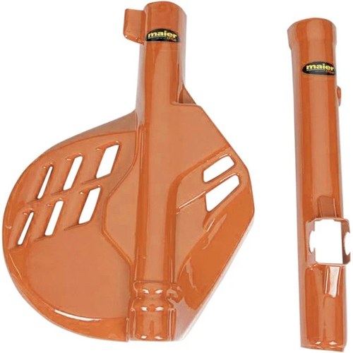 Maier Fork/Disc Guard Orange #596207 Honda XR250/XR600/CR125R/CR 500/CR250R