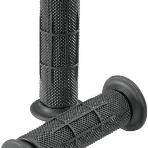 Driven Supermoto Full Waffle Grips 7/8" Open End Black