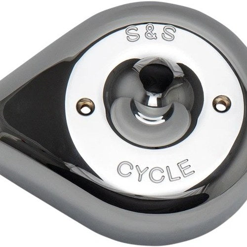 S&S Replacement Stealth Teardrop Air Cleaner Cover Chrome