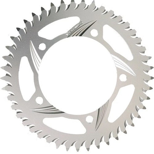 Vortex 520 Aluminum Rear Sprocket 47T Silver #435-47 for Yamaha/Kawasaki/Suzuki