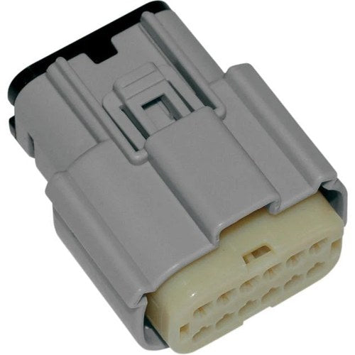 Namz Molex MX 150 Female Connector 12-Pin Gray #NM-33472-1202 Harley Davidson