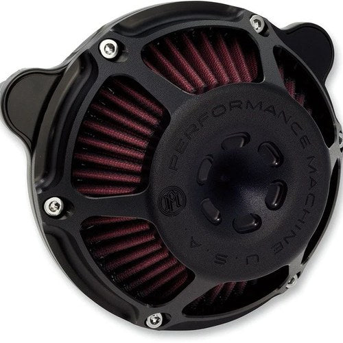 Performance Machine Max HP Air Cleaner Black Ops Harley Davidson Sportster