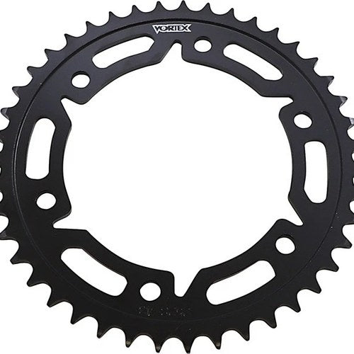 Vortex Steel Rear Sprocket 43T 525 Black #252S-43 for Honda Cbr 600