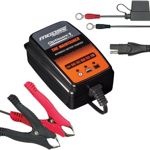 Moose Optimate 1 Duo Battery Charger/Maintainer