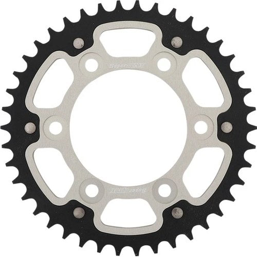 Supersprox Stealth Rear Sprocket 520 42T Silver #RST-735-42-SLV Ducati