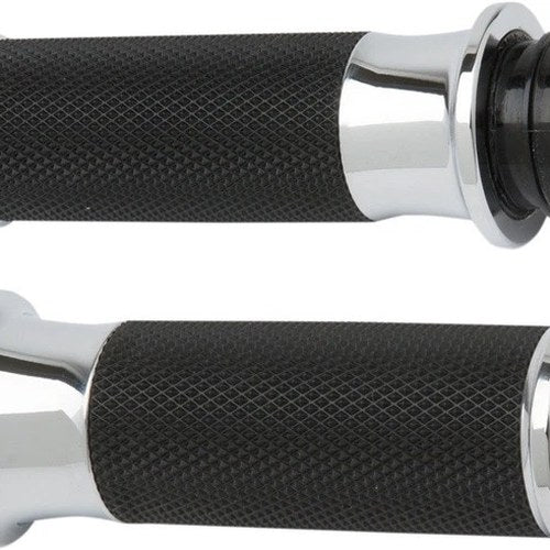 Arlen Ness Smoothie Fusion Grips Chrome #07-322 Harley Davidson