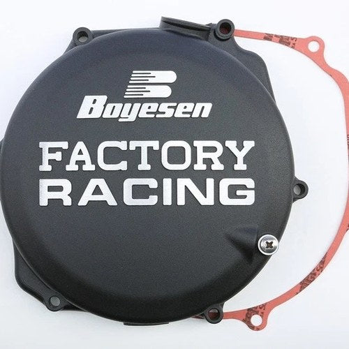 Boyesen Clutch Cover Black #CC-26AB for Suzuki RM-Z450/RMX450Z