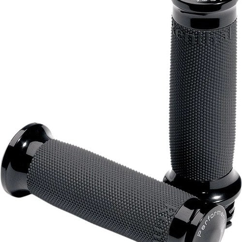 Performance Machine Contour Renthal Wrapped Grips Black #0063-2007-B