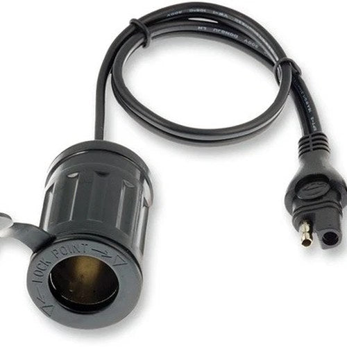 TecMate OptiMate Sae to 12V Car/Cigarette Socket Cable Adapter