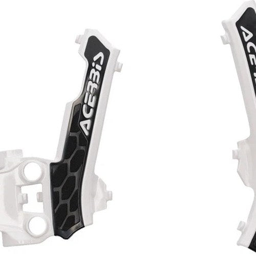 Acerbis X-Grip Frame Guards White/Black 2979611035 Husqvarna/Gas/KTM Minis