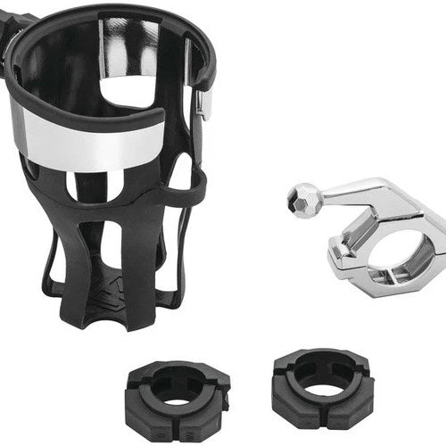 Kuryakyn Universal Reflex Drink Holder with Bar Mount Chrome
