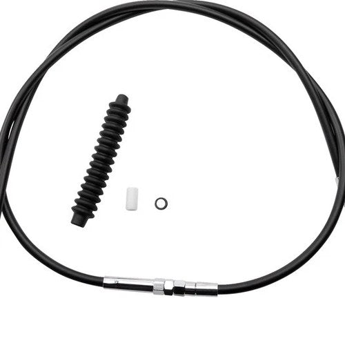 Drag Specialties Black Vinyl Clutch Cable 63-11/16" Black 211833 Harley Davidson