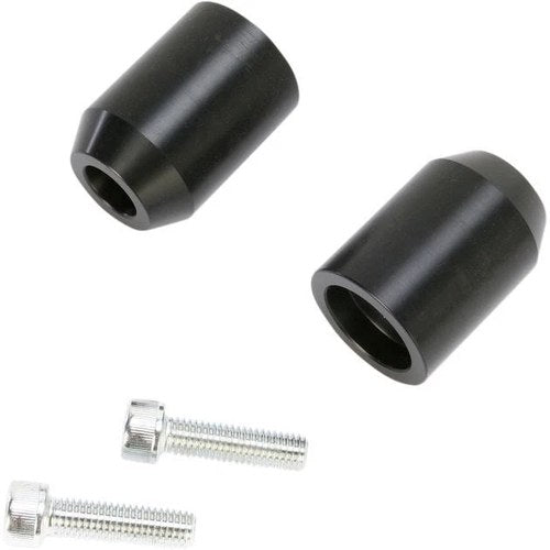 Psr Bar End Sliders Black #04-01900-02 for Kawasaki