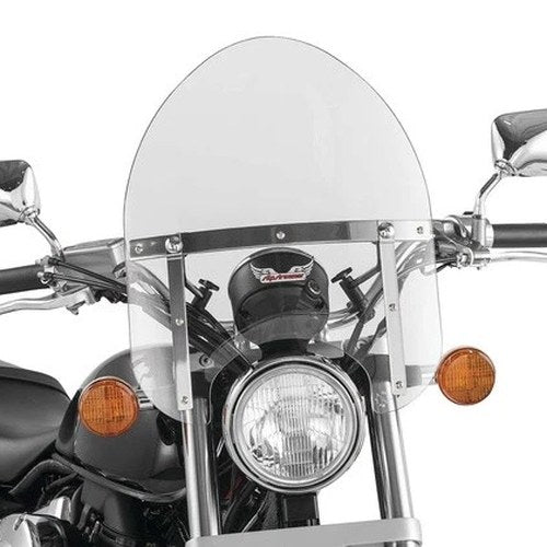 Slipstreamer HD-0 Mini Police Windshield Clear/Chrome #HD-0-C