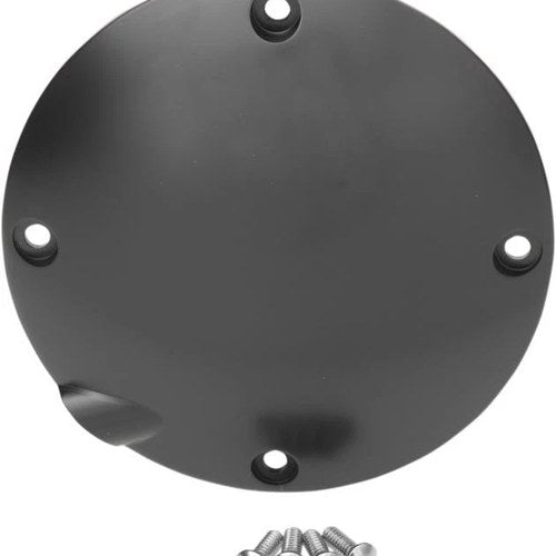 DS Domed Derby Cover Flat Black Harley Davidson Sportster #145464