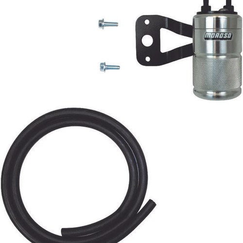 Moroso Air/Oil Catch Can Separator for Universal Application Polished #85710