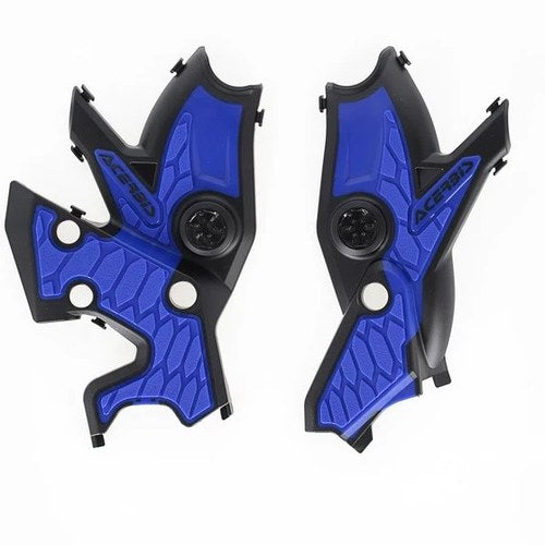 Acerbis X-Grip Frame Guards Blue/Black 2911461004 for Yamaha XTZ700 Tenere