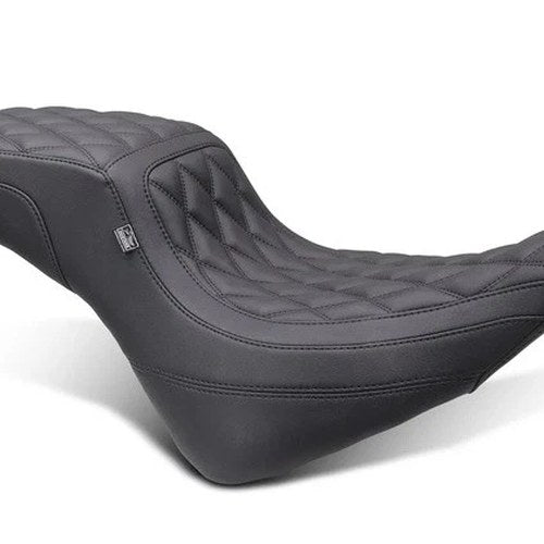 Mustang Squareback Seat Double Diamond Stitch #86006 Harley Davidson